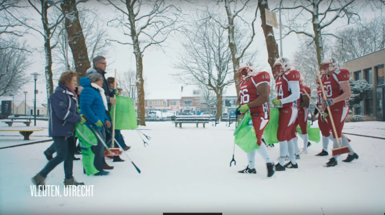 Dominators helpen Nederland schoon te houden