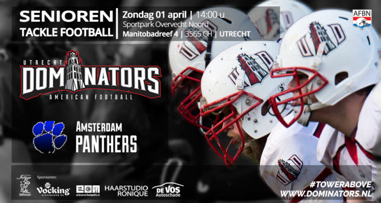 Tweede SFC-thuiswedstrijd 2018, vs. Amsterdam Panthers