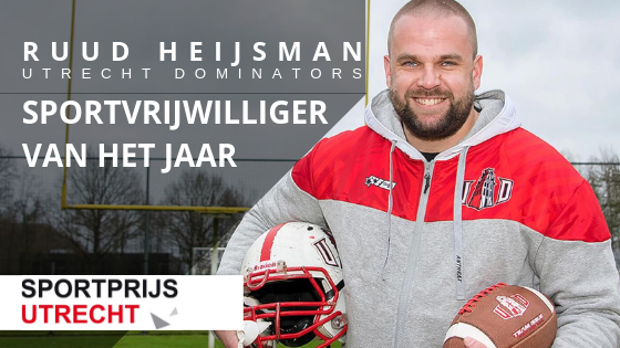 Ruud Heijsman is dé Utrechtse Sportvrijwilliger van het Jaar